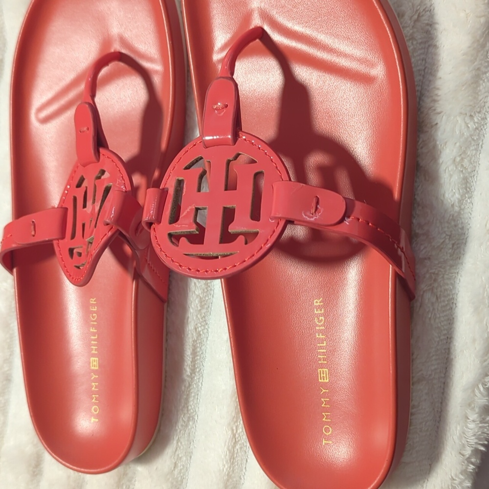 Tommy Hilfiger Red Sandals - Picture 4 of 5